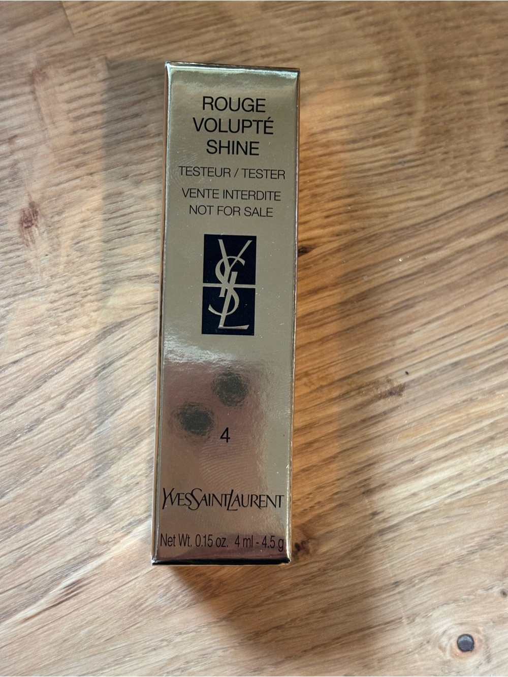 Yves Saint Laurent Rouge Volupté Shine Lipstick Shade 4